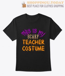 Scary Teacher Costume Halloween T Shirts