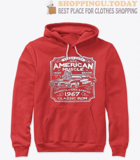 AMerican Muscle Car Pennsylvania Garage SP Hoodie