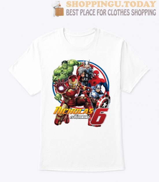 Avengers Iron On Transfer SP T-Shirt