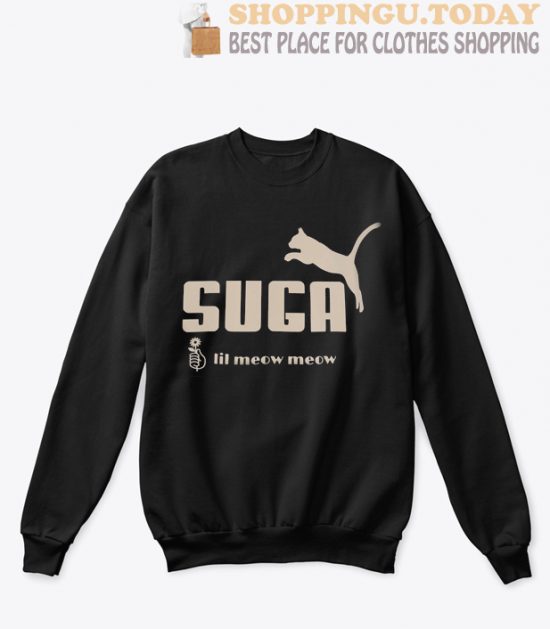 BTS SUGA lil meow meow parody SP Sweatshirt