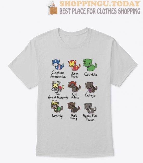 Cats Avengers Funny SP T-Shirt