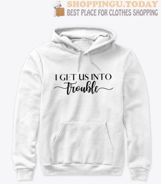 Cute Best Friend white SP Hoodie