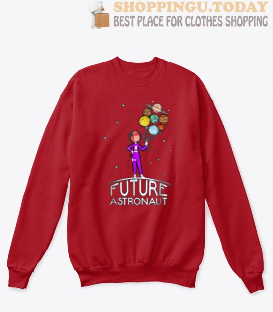 Future Astronaut With Planets SP Sweatshirt