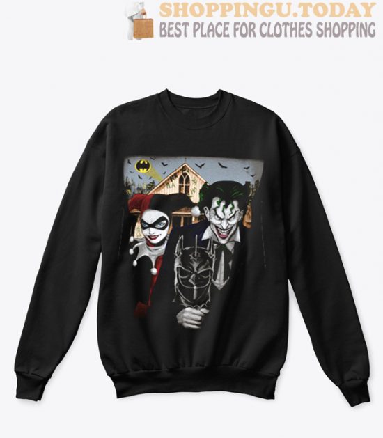 HARLEY QUINN THE JOKER AMERICAN GOTHIC SP Sweatshirt