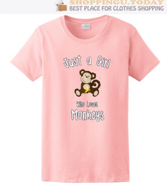 Just A Girl Who Love Monkeys SP Shirt