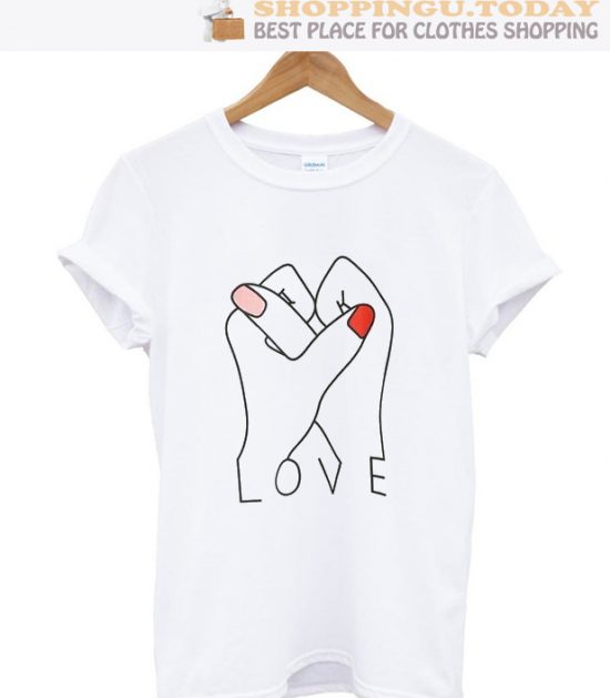 Love white SP T-Shirt