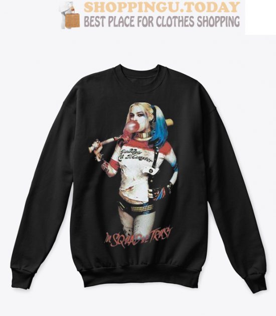 Suicide Squad Cool Harley Quinn Matching SP Sweatshirt