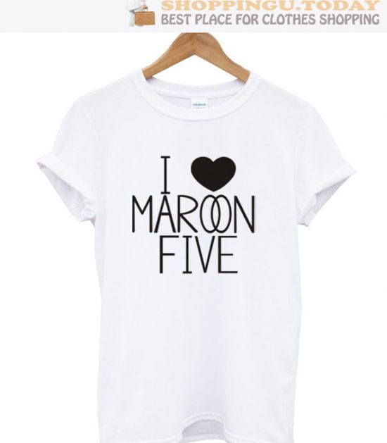 i love marron 5 SP T-Shirt