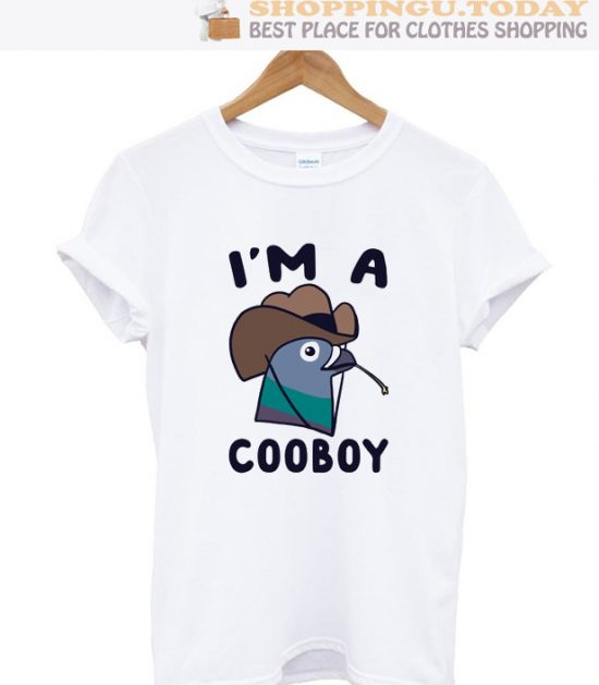 I'M A COOBOY T Shirt white SP T-Shirt