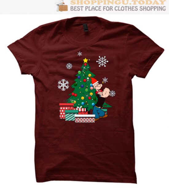 Popeye Around The Christmas Tree SP T-Shirt