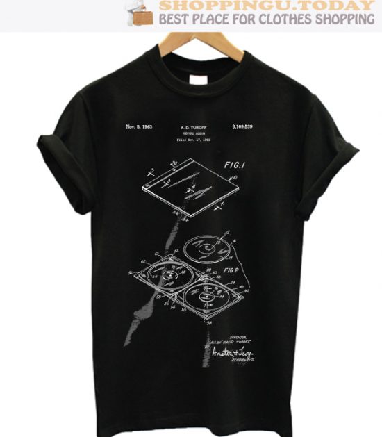 Record Album Patent SP T-Shirt