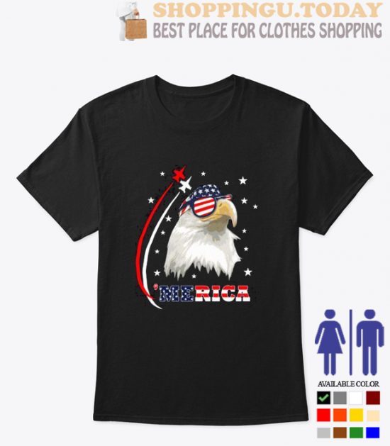 American Bald Eagle Merica Patriot SP T-Shirt