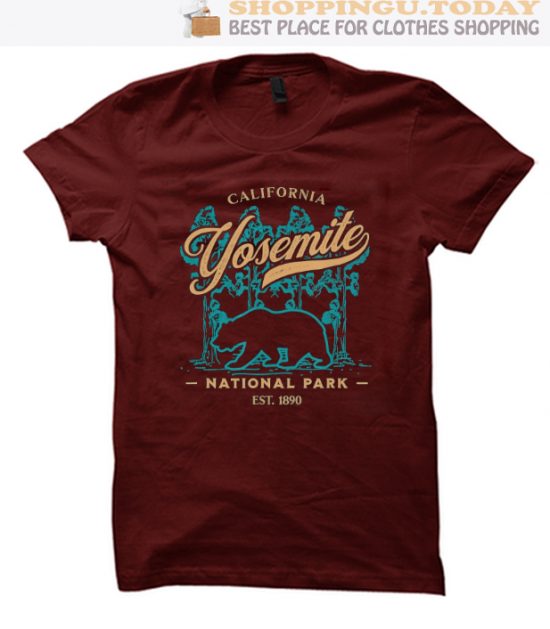 California Yosemite National Park Est 1890 SP T-Shirt