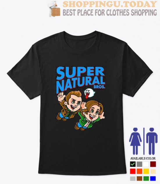 Super Natural Bros Black SP T-Shirt