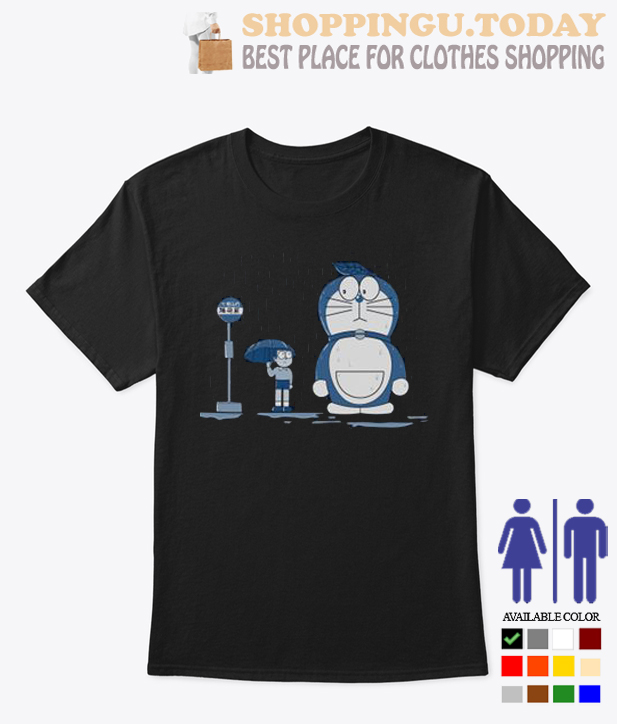 Totoro Doraemon Crossover Sp T Shirt