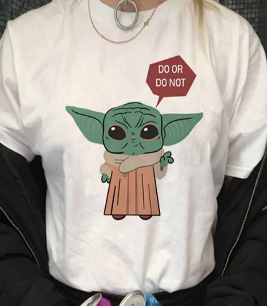 Baby Yoda Do Or Do Not LT T Shirt