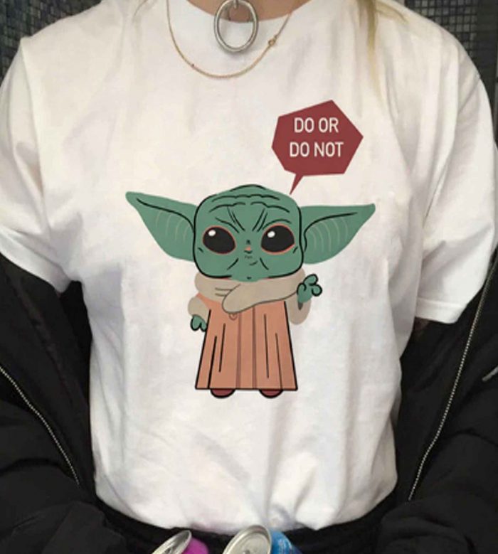 Baby Yoda Do Or Do Not LT T Shirt