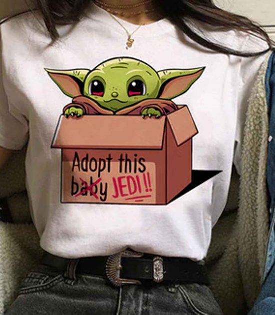 Baby Yoda Mandalorian LT T ShirtBaby Yoda Mandalorian LT T Shirt