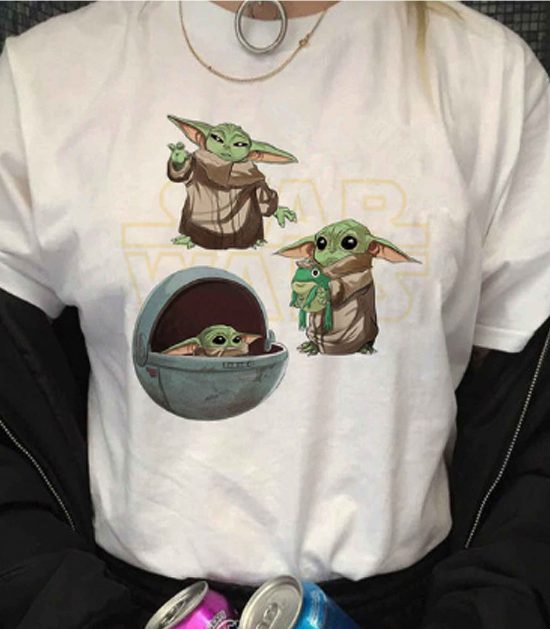 Baby Yoda Star Wars LT T Shirt