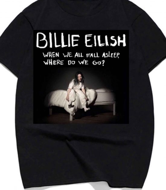 Billie Eilish When We All Fall Asleep LT T-Shirt