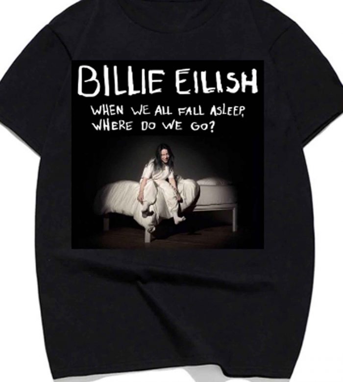 Billie Eilish When We All Fall Asleep LT T-Shirt