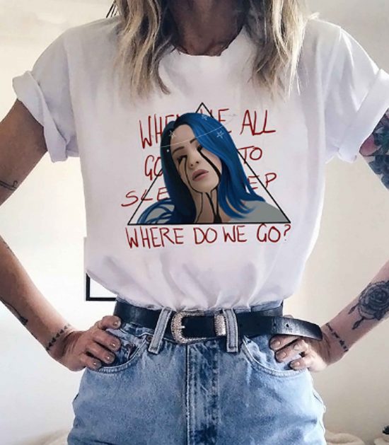 Billie Eilish Where Do We Go LT T-Shirt