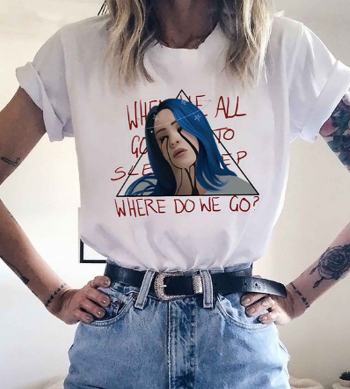 Billie Eilish Where Do We Go LT T-Shirt