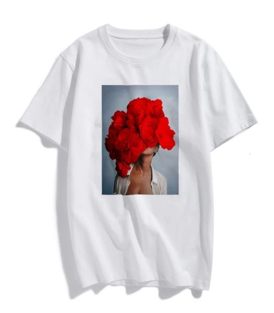 Flower harajuku LT T Shirt