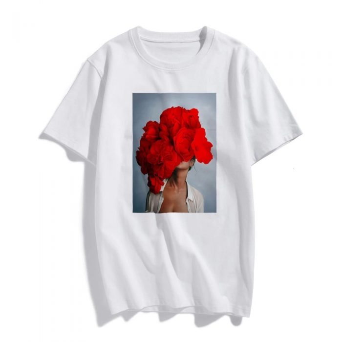 Flower harajuku LT T Shirt