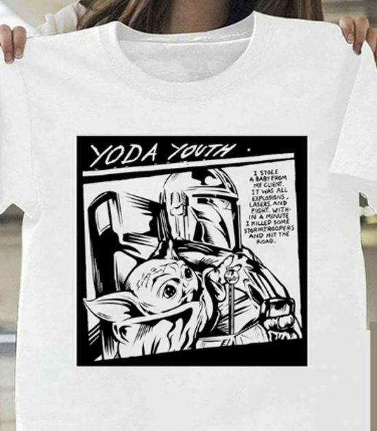 Star Wars Yoda Youth LT T Shirt