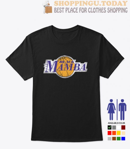 Vintage Kobe Bryant Black Mamba Trending T-Shirt