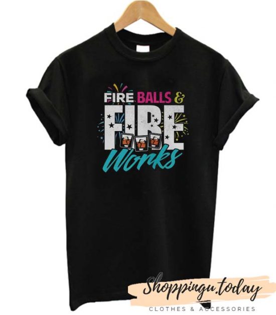 4th of July Fireballs and fireworks SP T shirt