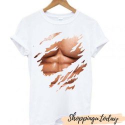 6 Six Pack Muscle ABS Fitness Body building Gym SP T shirt