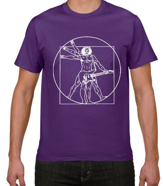 Da Vinci Guitar T shirt