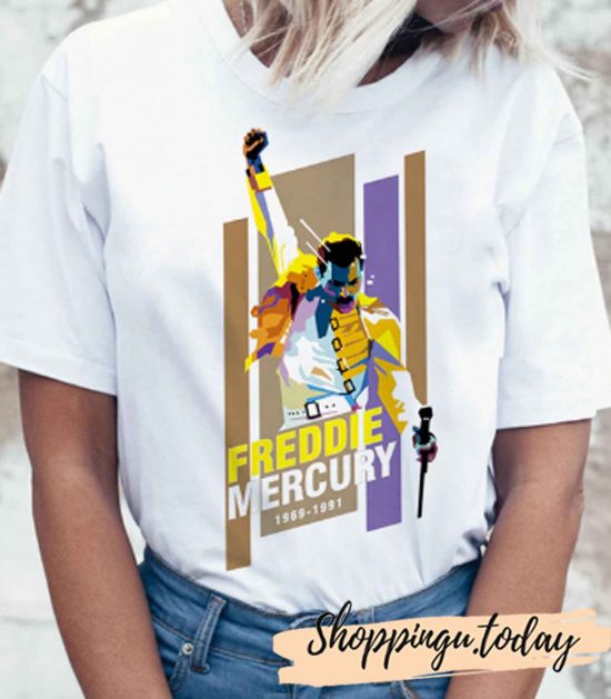 Freddie Mercury Queen Band Memory T Shirt