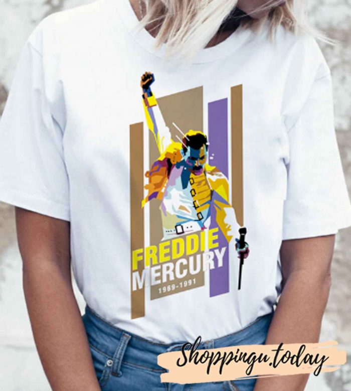 Freddie Mercury Queen Band Memory T Shirt