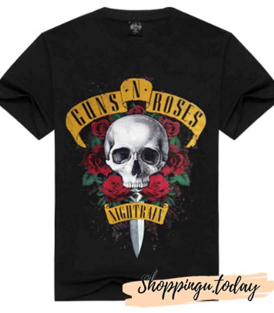 Gun n Roses Skull T-Shirt