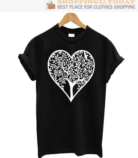 Heart-Tree-Top Trending T-Shirt