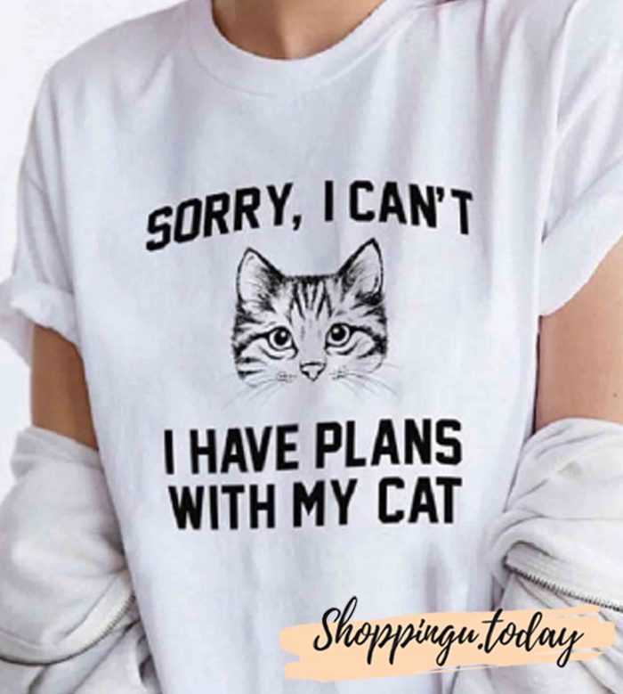 I Have Plans With My Cat T-Shirt