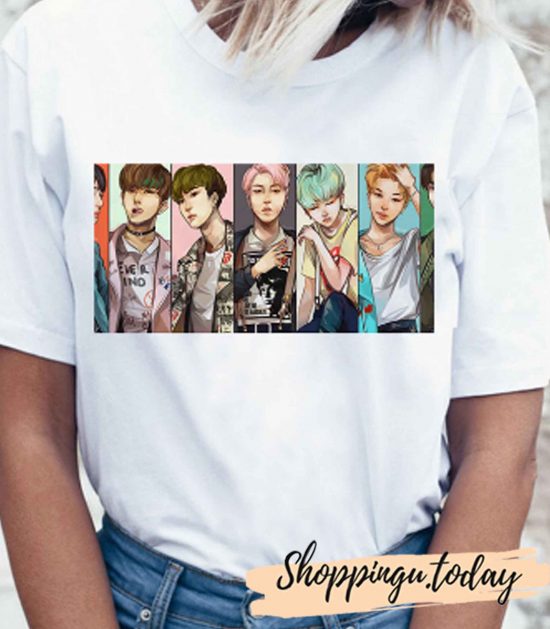 K Pop Jimin Saga T-Shirt