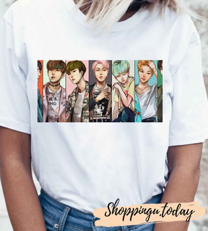 K Pop Jimin Saga T-Shirt