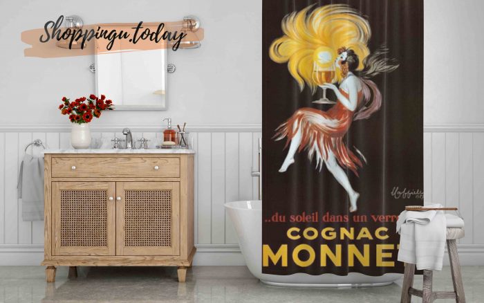 Leonetto Cappiello Cognac Monnet Shower Curtain