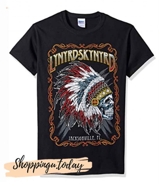 Lynyrd Skynyrd Indian Skeleton T-Shirt