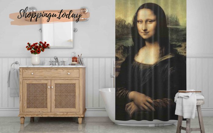 Monalisa Shower Curtain