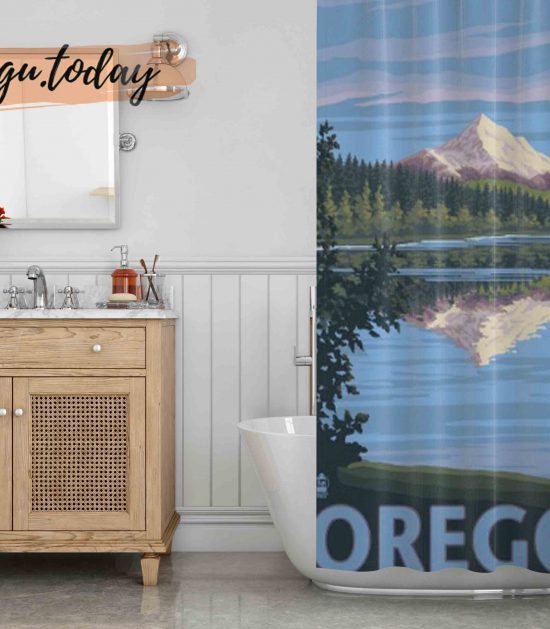 Mt Orego Shower Curtain