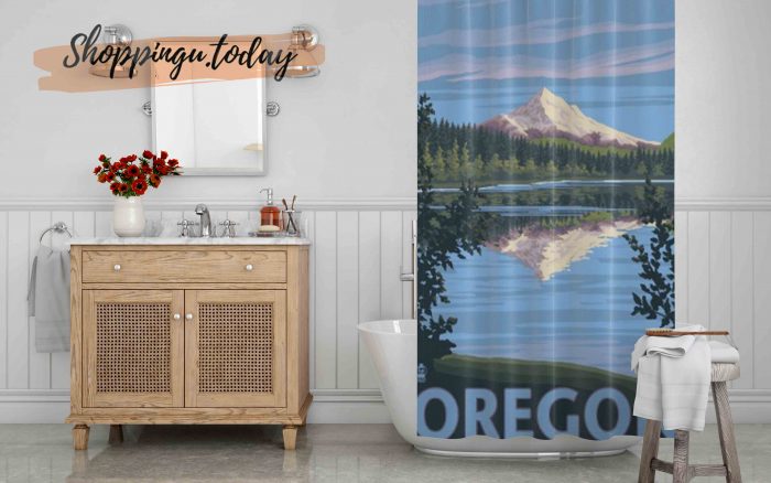 Mt Orego Shower Curtain