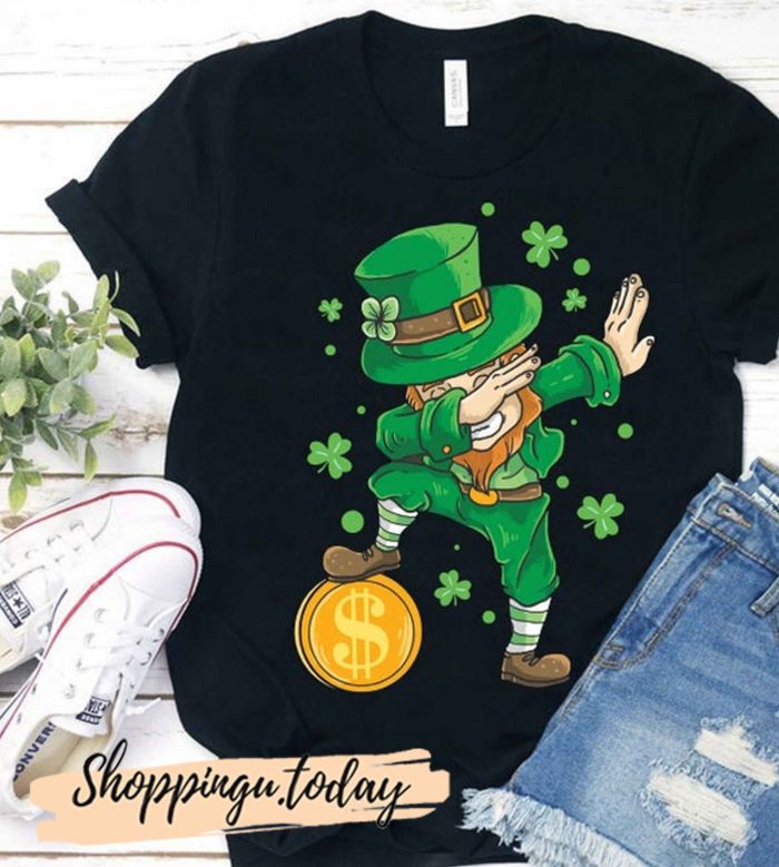 St Patricks Day Dabbing T-Shirt