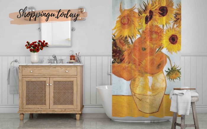 Sunflowers Art Shower Curtain