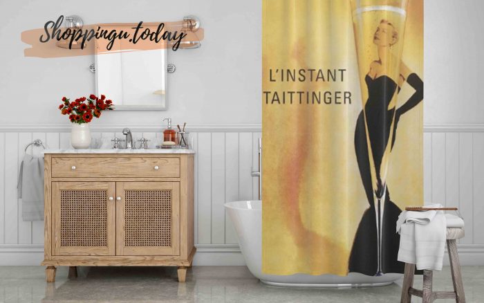 Taittinger Shower Curtain