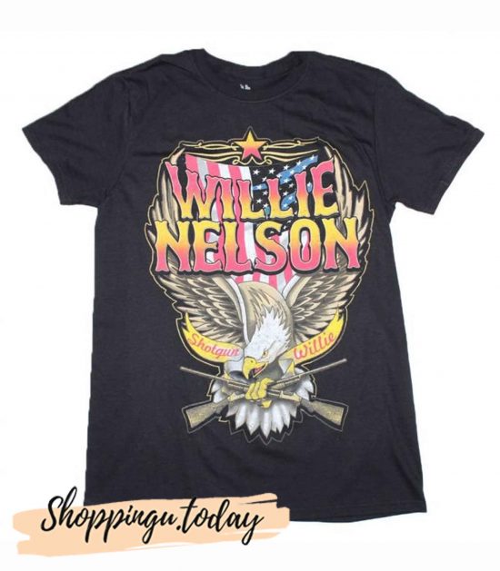 Willie Nelson Shotgun T-Shirt